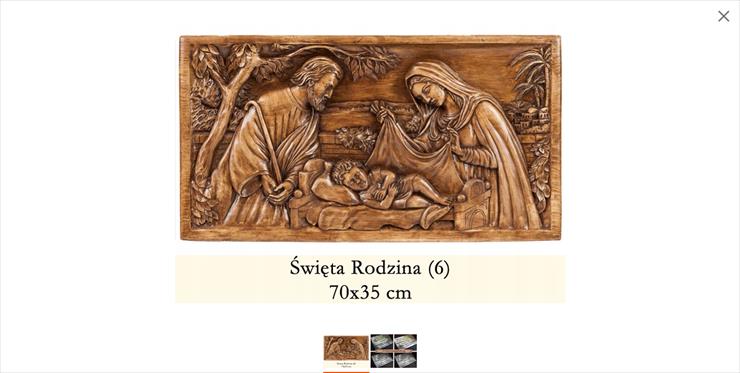 dzieła sztuki drewno - Screenshot_2021-01-31 Płaskorzeźba Święta Rodzina unikat gratis.png