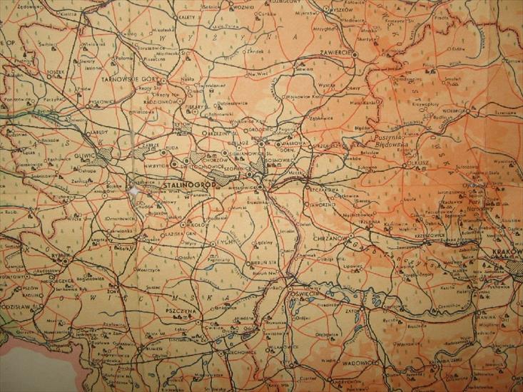 Mapy Polski - 1955 fragment Katowice jako Stalinogród.jpg