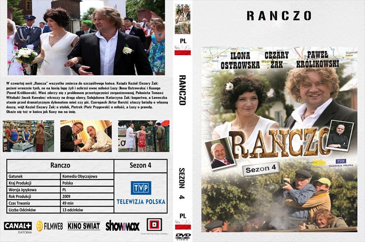Okładki DVD Polskie Filmy i Seriale - Ranczo-Sezon-4.gif