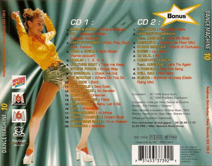 Dance Machine Vol 10 2 cd - Dance Machine Vol 10 ar.jpg