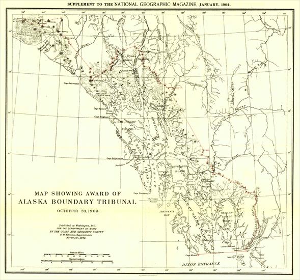 Mapy National Geographic. 538 map. Wysoka jakość - USA - Alaska 1903.jpg