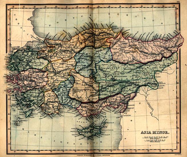 Stare mapy z różnych cześci świata - XIX i XX wiek - asia minor 1849.jpg
